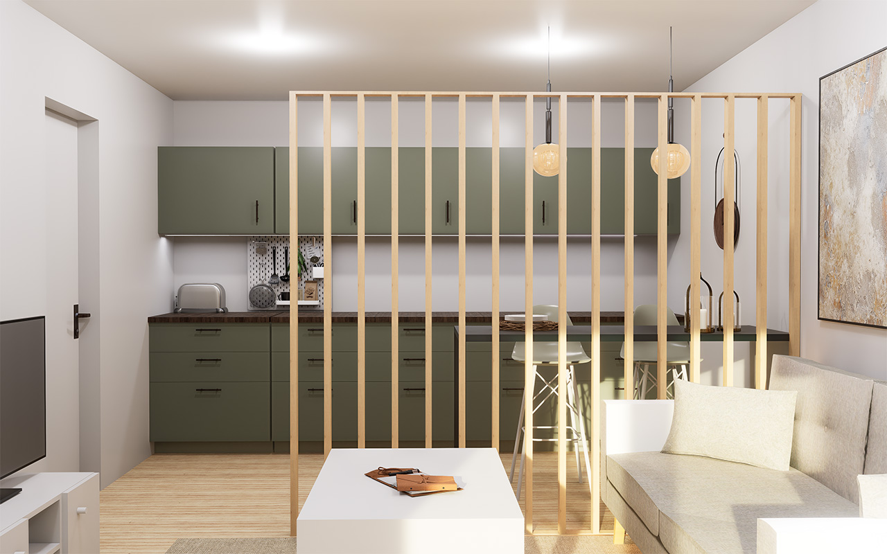 studio-Les Pennes-Mirabeau — vue 4